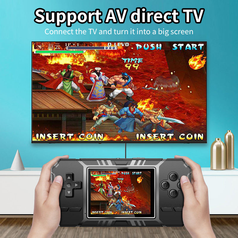 Retro 8-Bit Handheld Game Console with 3-Inch LCD