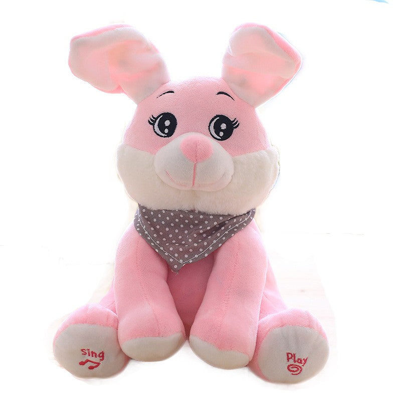 Customizable Musical Plush Elephant for Kids
