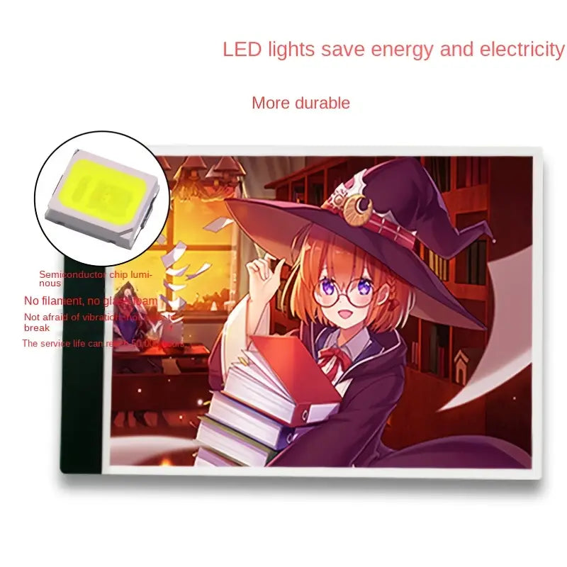 Digital Sketching Board with Adjustable LED Light