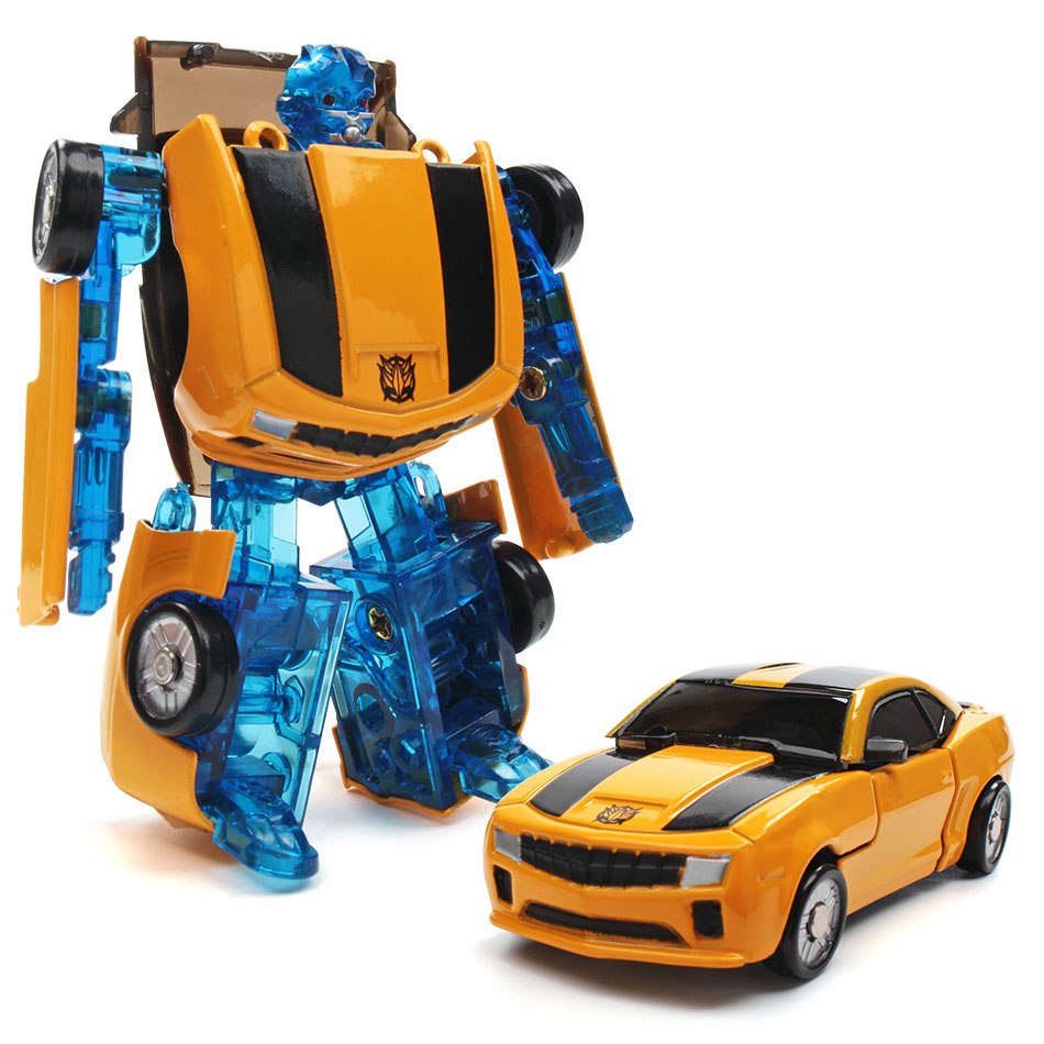 Alloy Transforming Robot Car Model Toy