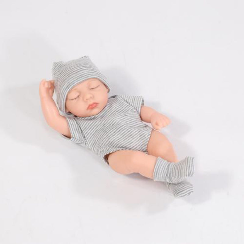 Mini Muñeca Bebé de Silicona Suave - Lindo Regalo para Niñas