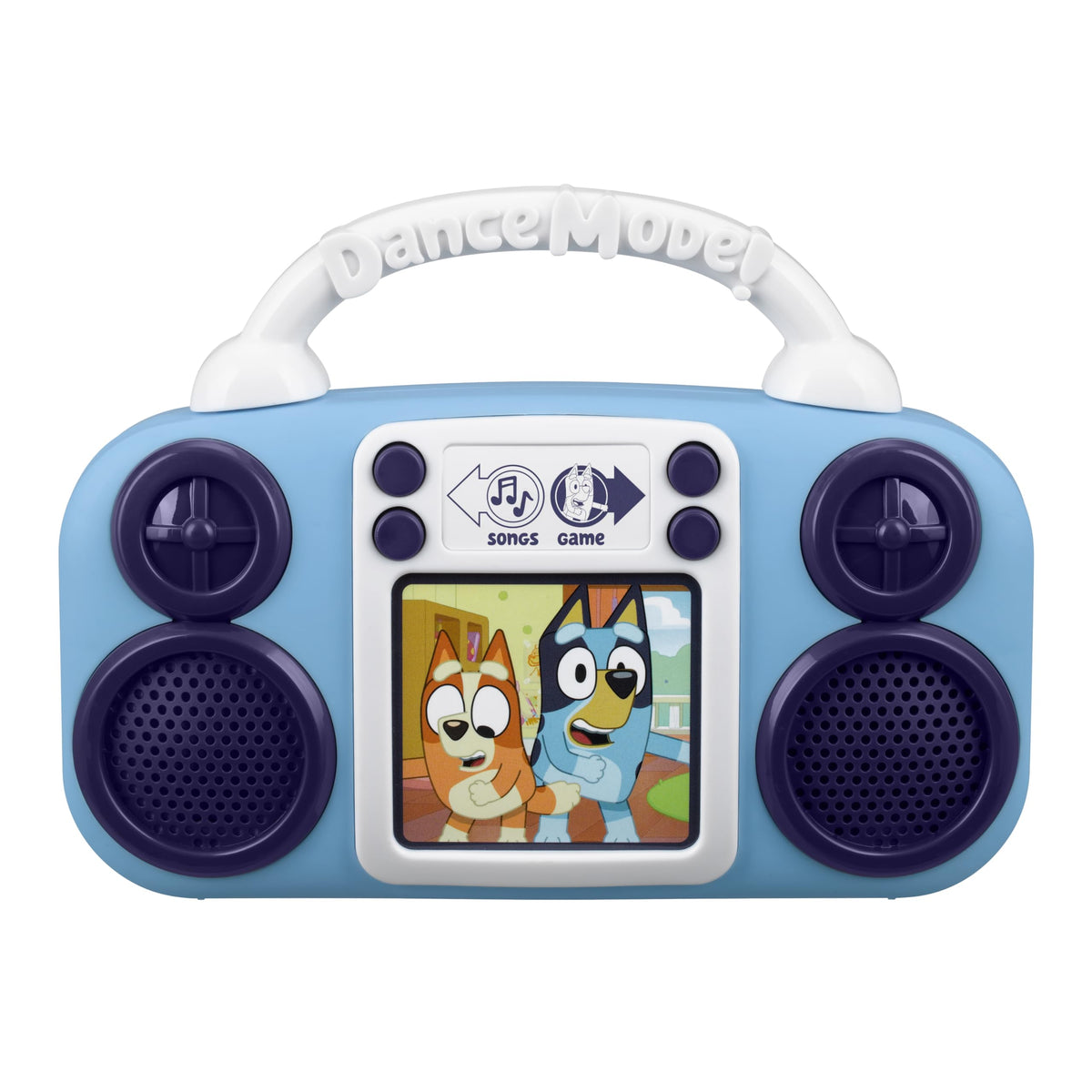 eKids Bluey Toy Music Player Toy for Toddlers with Built-in Music for Fans of Bluey Toys for Boys and Girls