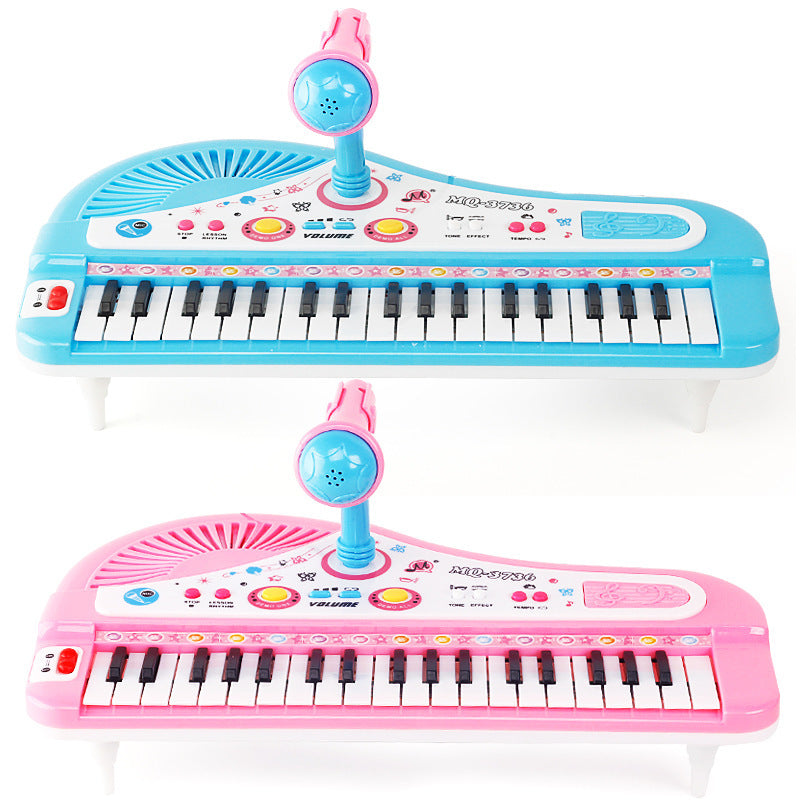 Kids' 37-Key Fun Keyboard with Mic