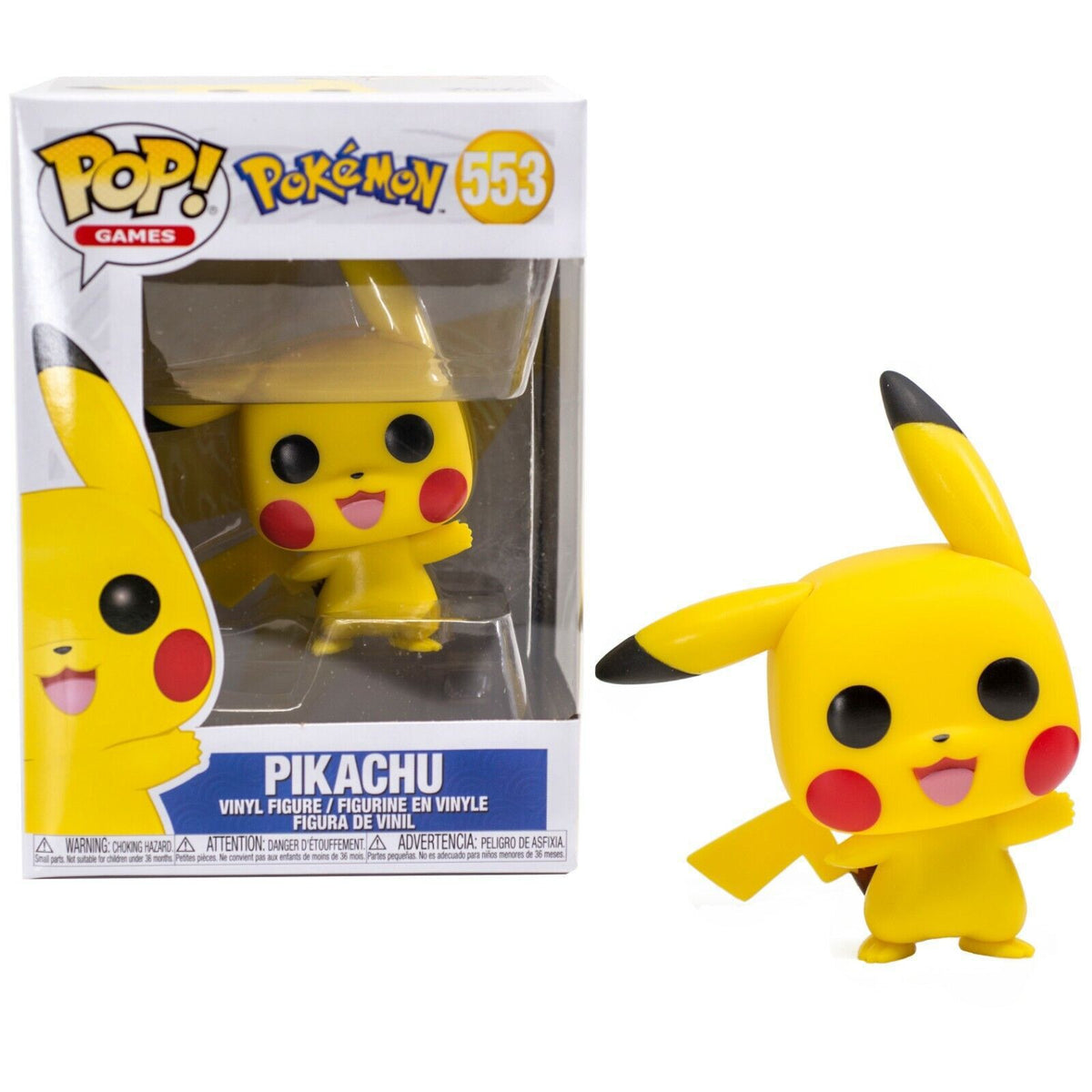 "POP Pokémon Figures: Bulbasaur, Charmander, Squirtle"