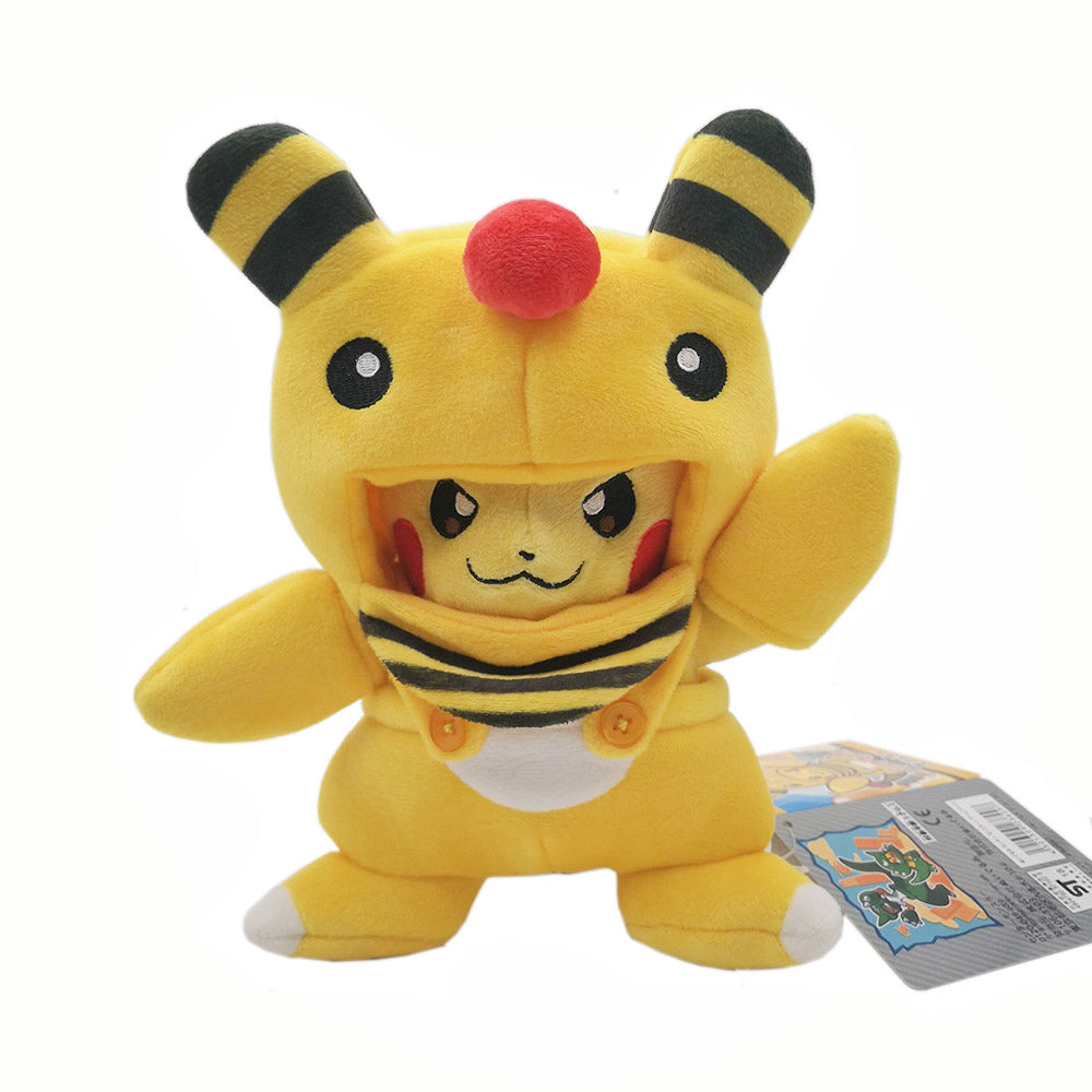Juguete de peluche Dragón de la serie de transformación Pikachu