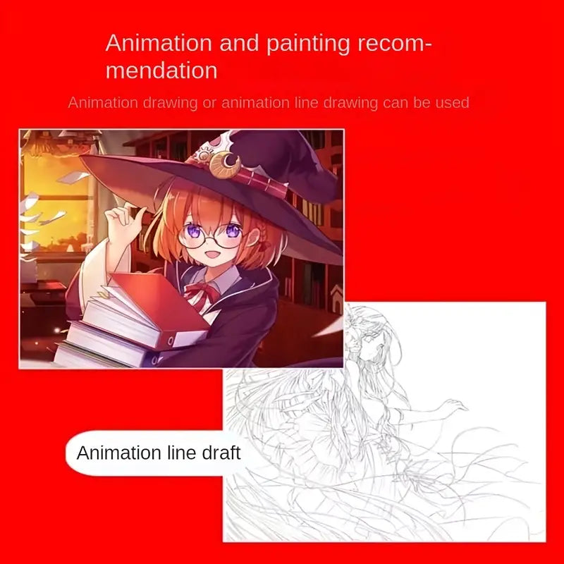 Digital Sketching Board with Adjustable LED Light