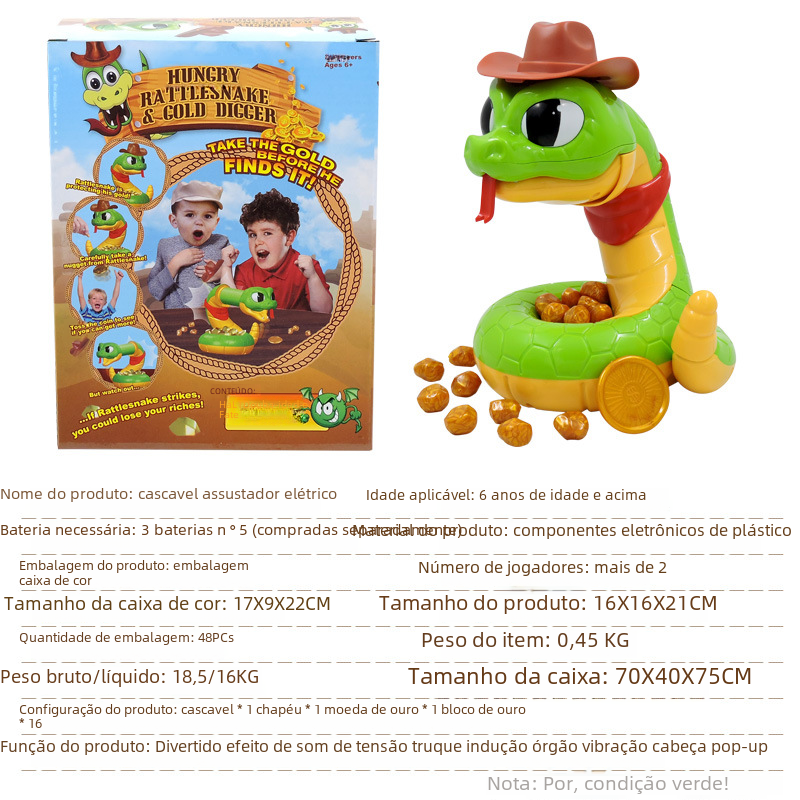 Wholesale Electric Rattlesnake Prank Toy for Games