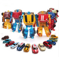 Alloy Transforming Robot Car Model Toy
