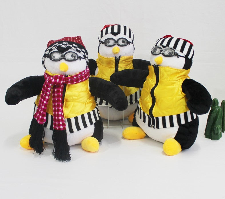 Penguin Plush Toy from Domestic Fabric (Friends Theme)