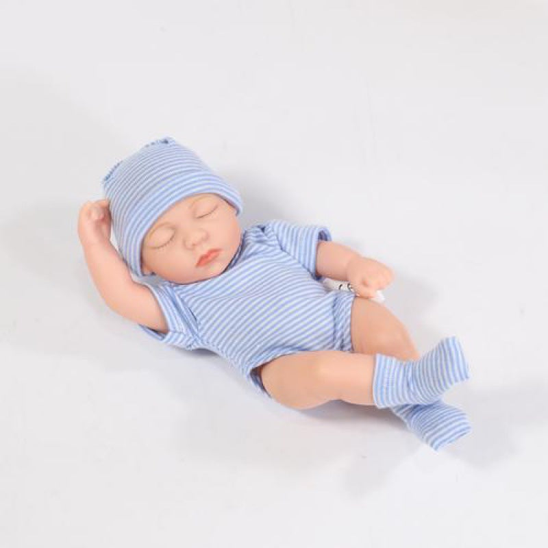Mini Muñeca Bebé de Silicona Suave - Lindo Regalo para Niñas
