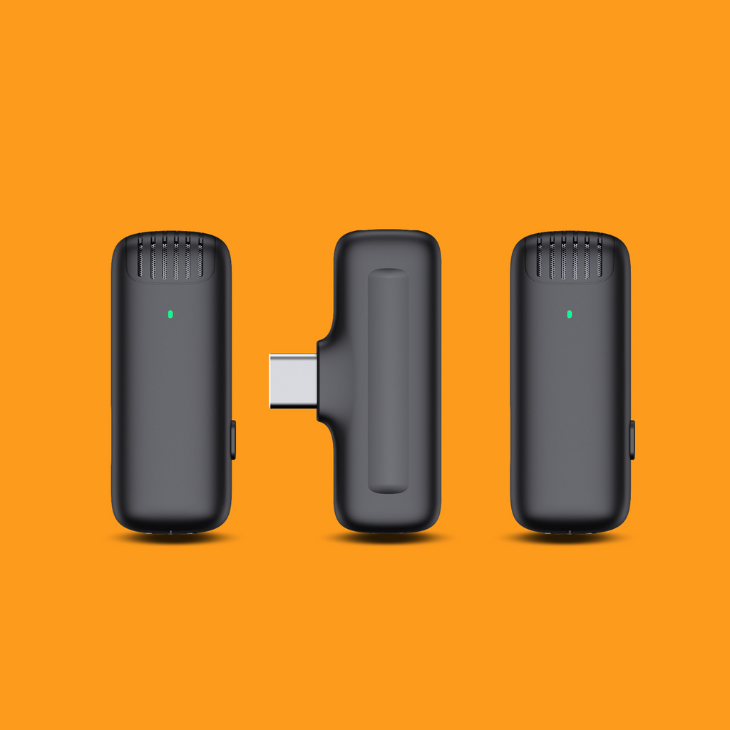 Wireless Lavalier Microphone with Charging Case