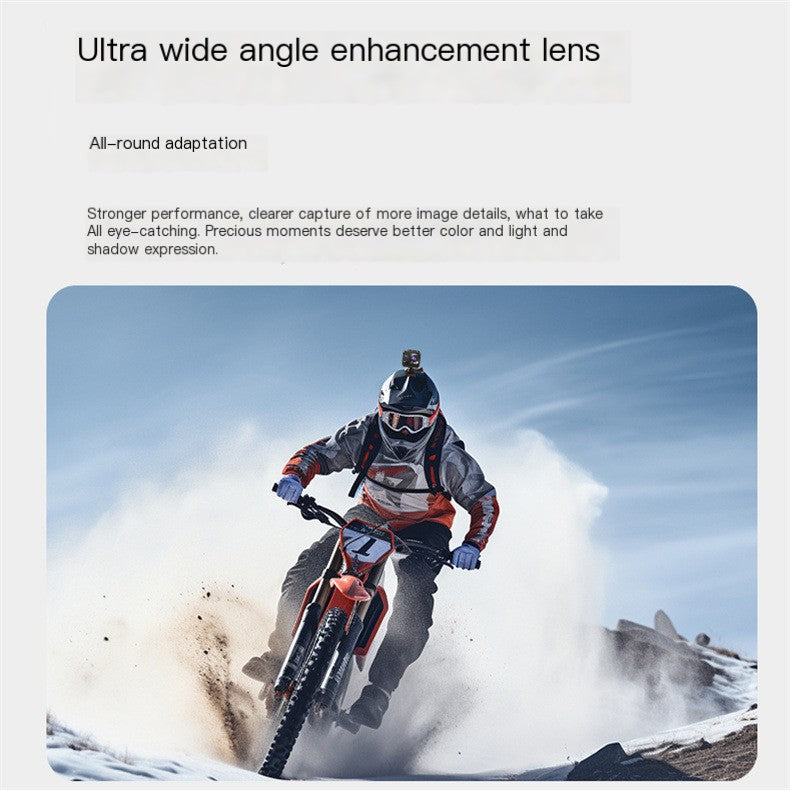 VIRAN 5K Action Camera for Outdoor and Diving Use
